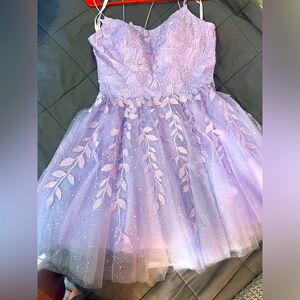 Amara lavender size 12 dress